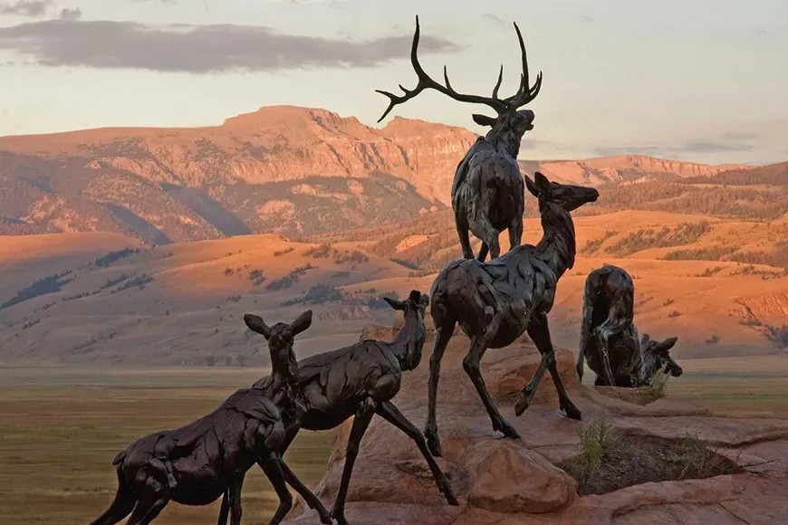 National museum of wildlife art, jackson, wyoming.